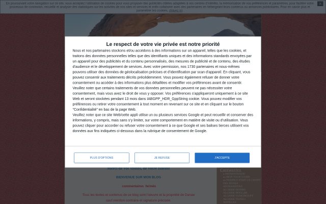 Aperçu du site Voyages d'une Capiste d'adoption en Asie, Sahara et ailleurs