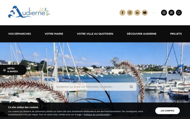 Aperçu du site Audierne