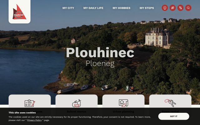 Aperçu du site Plouhinec