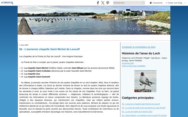 Aperçu du site Le Loc'h Primelin