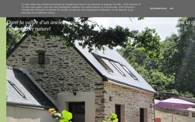 Aperçu du site Gîte de Moulin Brotel