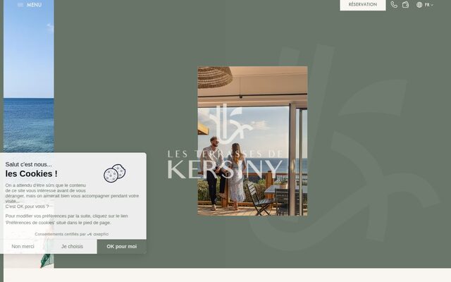 Aperçu du site Camping de Kersiny-Plage