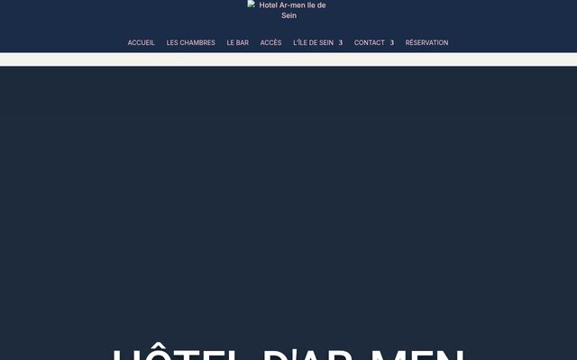 Aperçu du site Hôtel-Restaurant Ar-Men
