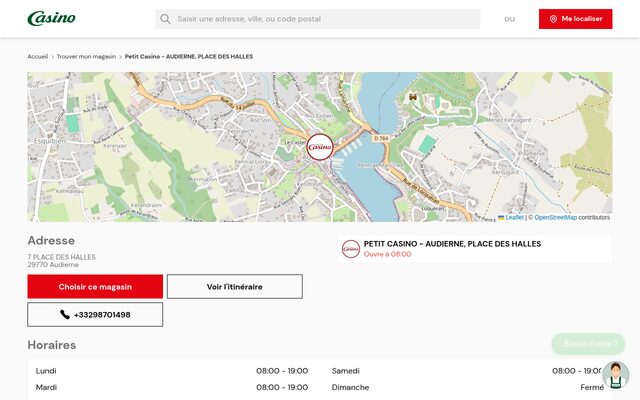 Aperçu du site Le Petit Casino