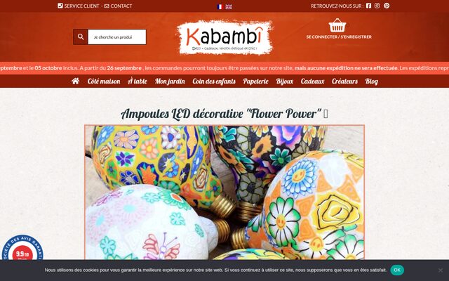 Aperçu du site Kabambî