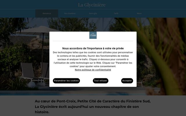 Aperçu du site La Glyciniere