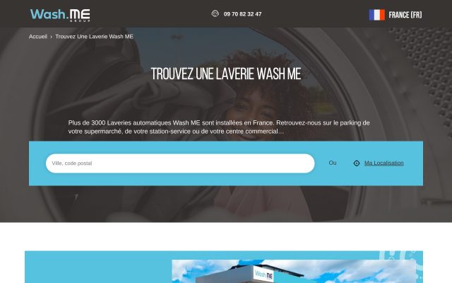 Aperçu du site Münzwaschmaschiene u. -trockner