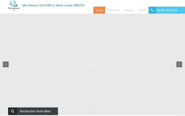 Aperçu du site Dagorn et associée