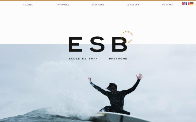 Aperçu du site Surf Room