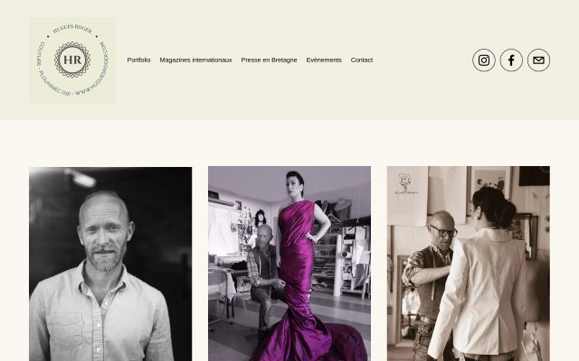 Aperçu du site Atelier Hugues et Paul