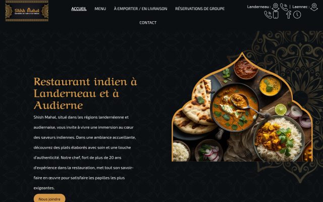 Aperçu du site Shish mahal