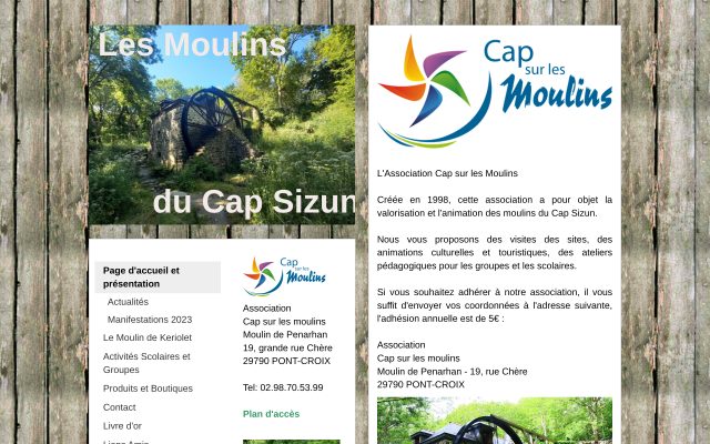 Aperçu du site Moulin de Keriolet