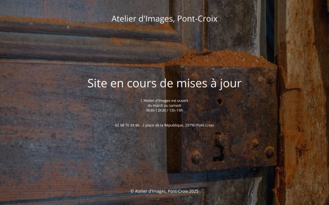 Aperçu du site L'Atelier d'Images
