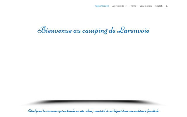 Aperçu du site Camping de Larenvoie