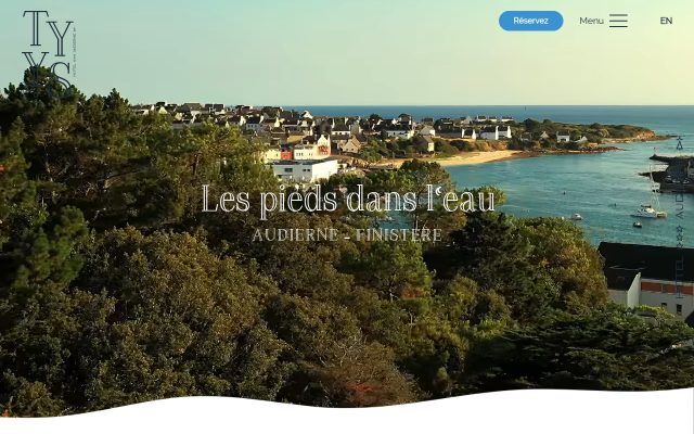 Aperçu du site Ty YS Hôtel