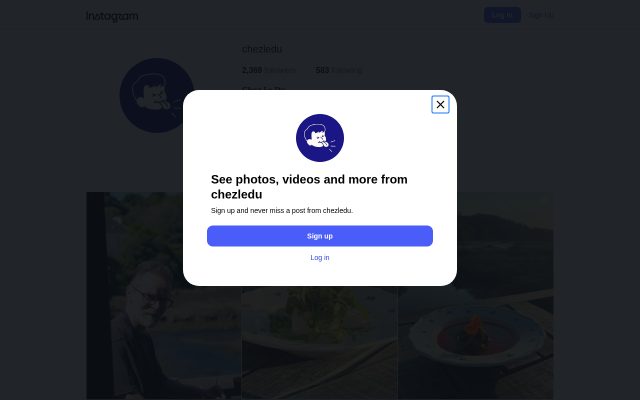 Aperçu du site Chez Le Du