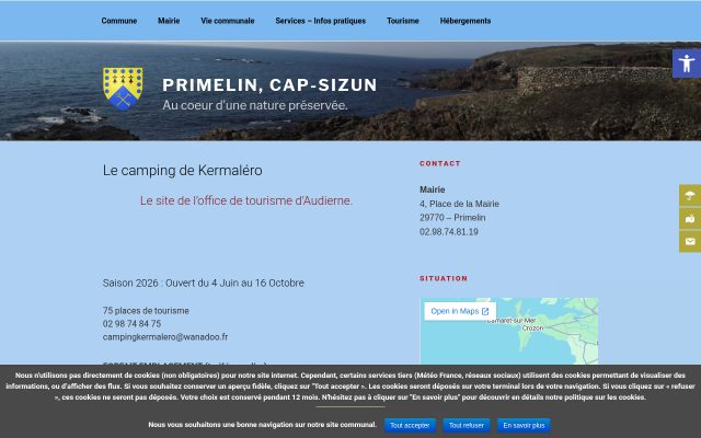 Aperçu du site Kermaléro